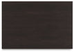 Covetown - Two Drawer Night Stand - Dark Brown