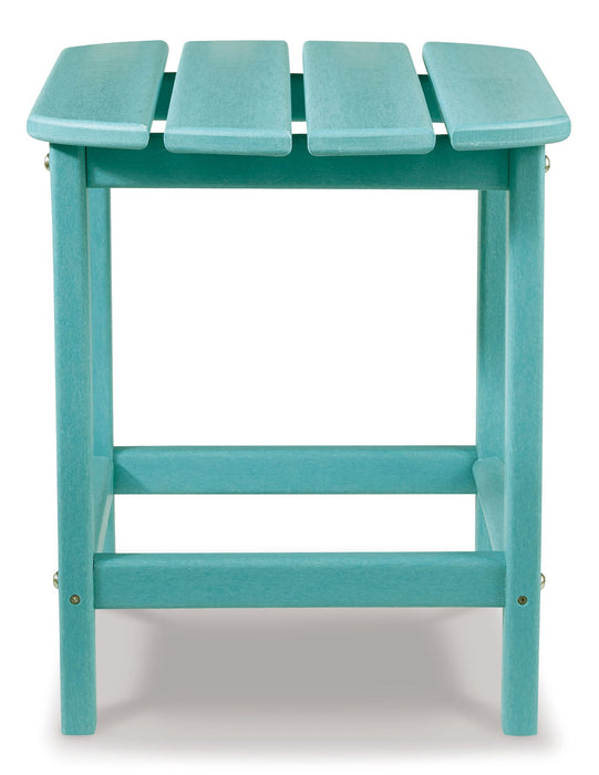 Sundown Treasure - Rectangular End Table - Turquoise