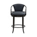 Otis - Upholstered Swivel Counter Height Barstool