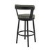 Kobe - Swivel Bar Stool - Black Finish
