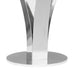 Celina - 5-Piece Round Tempered Glass Tabletop Dining Table Set With Stools Seats Up To 4 - White