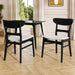 Modern Dining Chairs With Cushioned Seat (Set of 2)