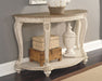 Realyn - White / Brown - Sofa Table Sacramento Furniture Store Furniture store in Sacramento