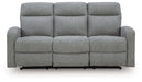 Gauntlet - 2 Pc. - Reclining Sofa And Loveseat - Sterling