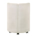 Blayde - Side Chair With Swivel (Set of 2) - White Chenille Fabric