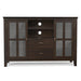 Artisan - Tall TV Media Stand - Dark Chestnut Brown