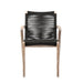 Nabila - Outdoor Wood And Rope Dining Chairs (Set of 2)