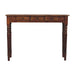 Turned Legs Drawer Console Table