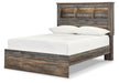 Drystan - Panel Bookcase Bed