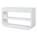 Console Table With 3 Soft Close Drawers & 2 Open Shelves