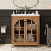 Vintage Farmhouse Bathroom Vanity With Ceramic Sink