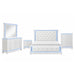 Adalid - 5 Pieces Bedroom Set With LED Lights And Glittered Detailing