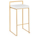 Fuji - Contemporary / Glam & Quality Construction Barstool