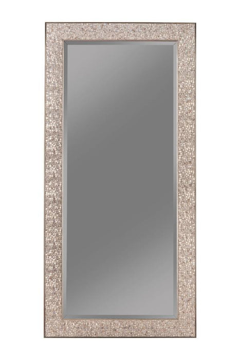 Rollins - Rectangular Floor Mirror Sacramento Furniture Store Furniture store in Sacramento