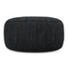 Fredrik - Round Pouf - Black