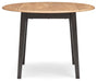 Gesthaven - Round Dining Room Drop Leaf Table Set