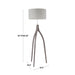 Wishbone - Contemporary Floor Lamp