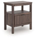 Pamytta - One Drawer Night Stand - Brown