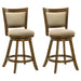 Aiden - Modern Farmhouse Swivel Wood Counter Height Kitchen Bar Stool
