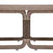 Baja - Rectangular Outdoor Coffee Table - Eucalyptus / Brown Rope
