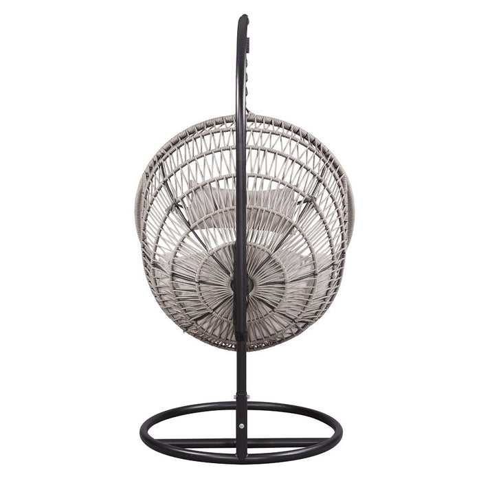 Vasant - Hanging Chair - Beige Fabric & Rope