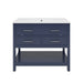 Bathroom Vanity With Ceramic Sink, Tip Out Tray & 2 Full Extension Drawers