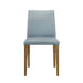 Elyza - Full Back Top Grain Leather Upholstered Wood Dining Chairs (Set of 2)
