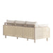 Wavefront - 4-Piece Outdoor Conversation Set With Cushions