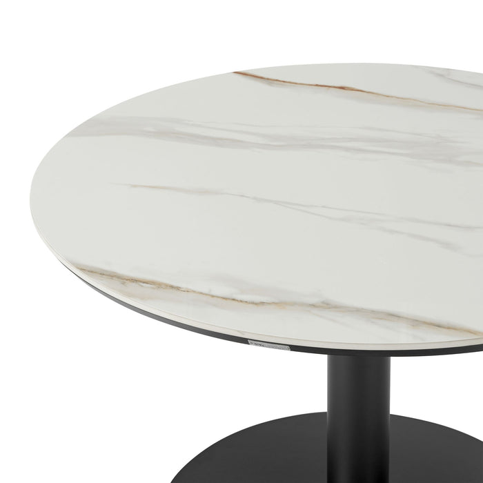 Jazmin - Outdoor Table With Aluminum Pedestal Base