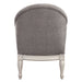 Florian - Chair - Gray Fabric & Antique White