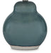 Byronburg - Ceramic Table Lamp - Blue / Beige