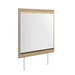 Gigi - Mirror With LED Lights, Large Scale Design For Dressers - Gold