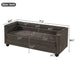3 Seater Sofa Upholstery With Square Arms, Living Room Couch