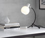 Eileen - Contemporary Task Lamp - Black / White