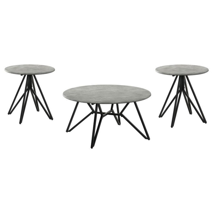 Hadi - Round Smarttop Coffee Table Set