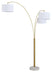 Valo - Metal Arc Lamp - Gold Finish