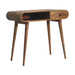 Writing Desk, Curved - Chestnut