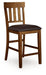 Ralene - Upholstered Barstool (Set of 2) - Medium Brown