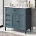 Bathroom Vanity With Sink, Freestanding Cabinet & Drawers