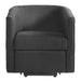 Power Lift Recliner Barrel Shape Reclining Chair With Footrest And Side Pocket