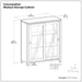Cosmopolitan - Handcrafted Medium Storage Cabinet