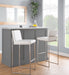 Fuji - Contemporary And Modern Elegance High Back Barstool