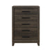 Harry - Chest Storage Chest With 5 Drawers - Brown