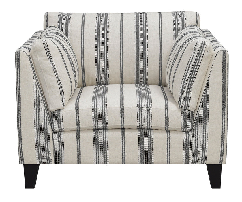 Accent Chair - Gray - Wood