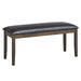 Damica - Bench - Brown / Walnut