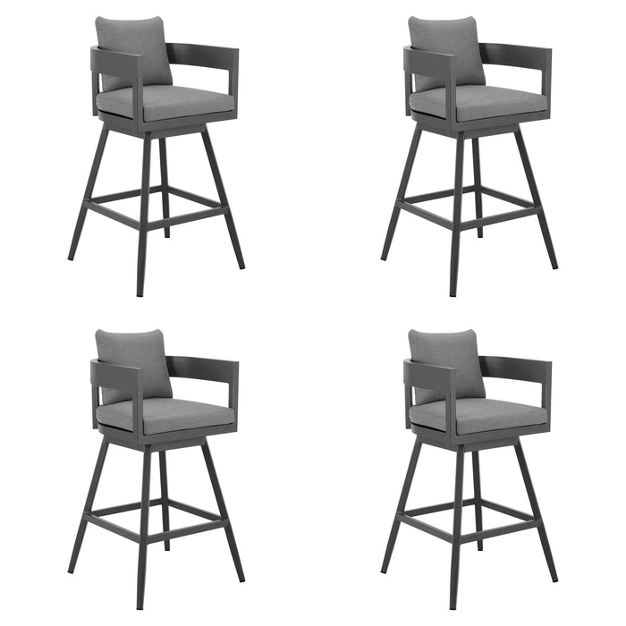 Menorca - Outdoor Patio Swivel Bar Stool Set