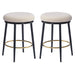 Stylish Design Counter Stools (Set of 2)