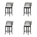 Telia - Upholstered Swivel Counter Height Barstool