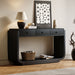 Console Table With 3 Drawers, Display Shelf