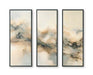 Larrondale - Wall Art Set (Set of 3) - Black / Gray / Brown